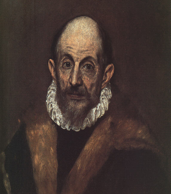 El Greco Self Portrait 1